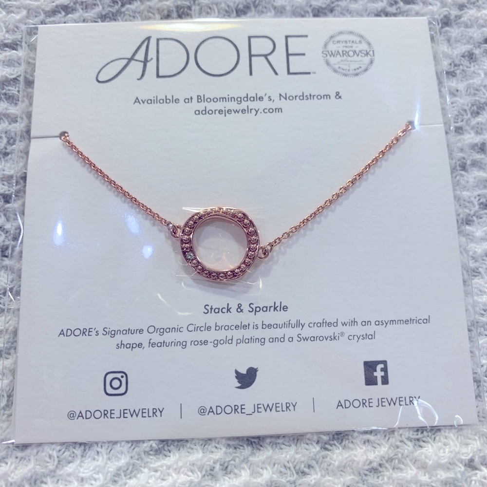 ADORE Signature Organic Circle Bracelet